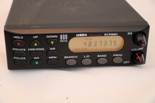 Uniden bearcat bc700a scanner - bearcat,