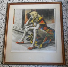 RENATO GUTTUSO ACQUAFORTE ACQUATINTA IN ATTESA FIRMATA E NUMERATA NO SPEDIZIONE