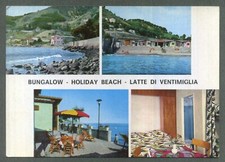LATTE di VENTIMIGLIA (Imperia) - BUNGALOW - HOLIDAY BEACH - VG. 1974