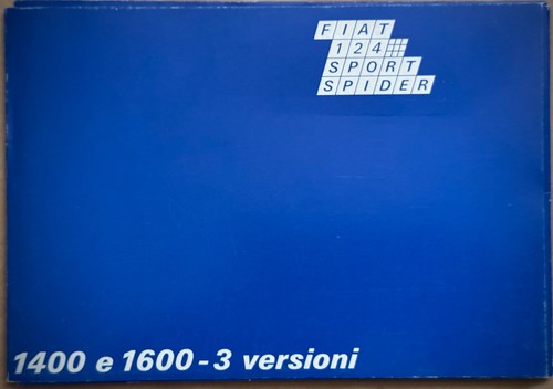 Fiat 124 sport spider 1400 - sport, -1400
