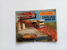 brochure modellini MATCHBOX catalogo del collezionista 1981/82