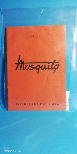 Garelli mosquito libretto uso - garelli,