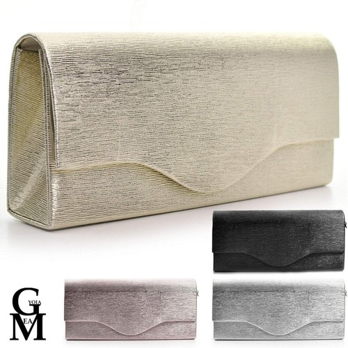 Pochette rigida lunga oro