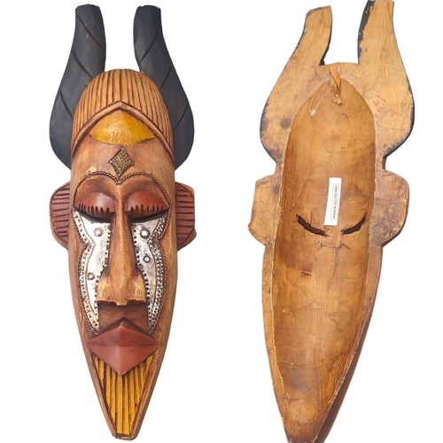 Maschera viso tribale africana