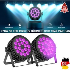 2 x 270 W 18 LED RGB + UV luce