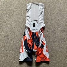 Pantaloncini bavaglino ciclismo Rosti taglia XL corsa italiana