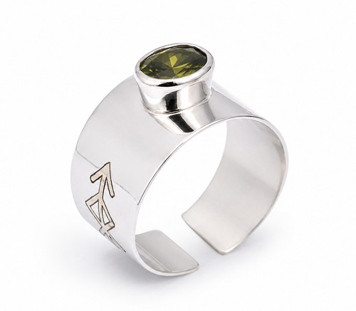 Anello amulleta argento - amulleta,