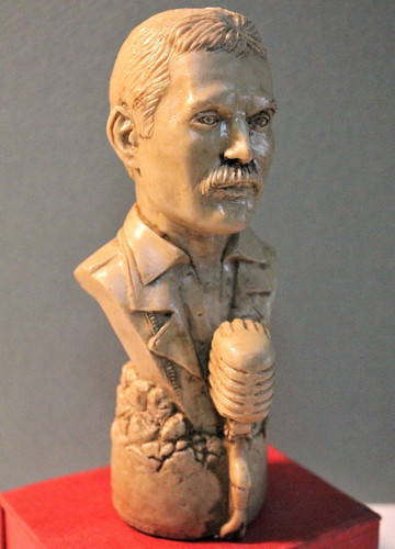 Busto freddie mercury rock pop - freddie,