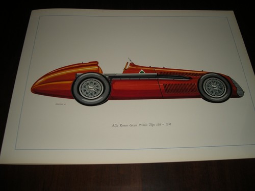 Alfa romeo ferrari tavola - romeo, del