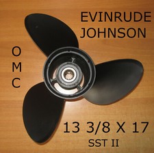 ELICA FUORIBORDO ORIGINALE SST II 13 3/8X17 OMC EVINRUDE JOHNSON 389948