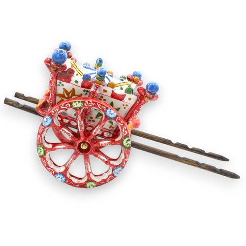 Carretto siciliano ceramica - siciliano,
