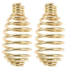 2 Pezzi Maniglia a Molla Resistente al Calore per Stufa Grill Camino Porta Fuoco Uso