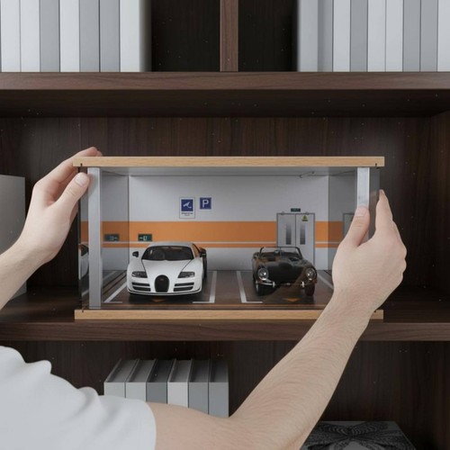 Espositore garage scala 18 - espositore, 1:18
