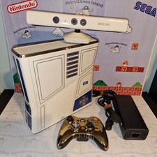 ❤️? CONSOLE XBOX 360 R2D2 KINECT STAR WARS LIMITED EDITION PAL 320 GB C3PO PAD