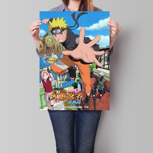 Naruto poster anime stampa - naruto,