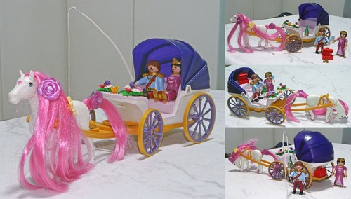 Playmobil carrozza reale con - carrozza,
