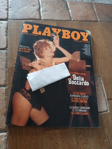 Playboy marzo 1980 delia - marzo, 1980=delia