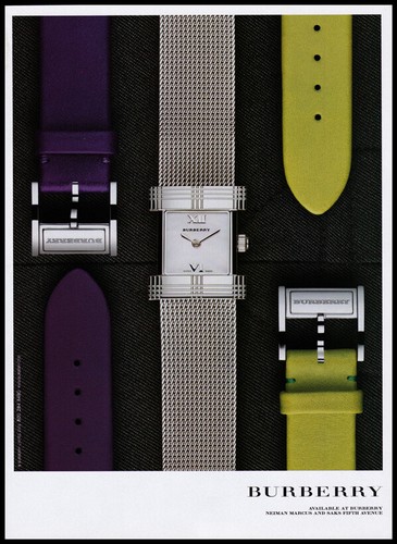 Burberry cinture stampa