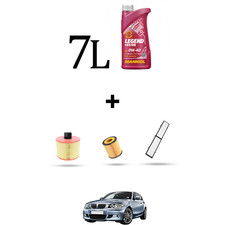 HOFFCAR Kit tagliando 4 FILTRI