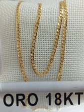 Collana in oro giallo 750 18