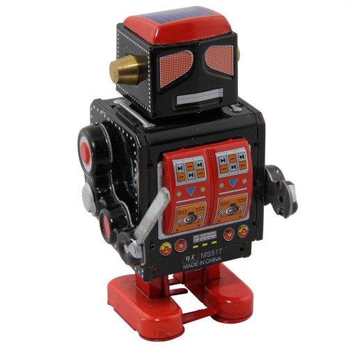 Robot black - black,