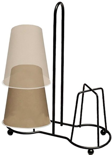 Portabicchieri tavola black - da,