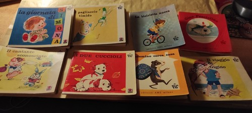 Lotto mini libri collana - lotto, 7