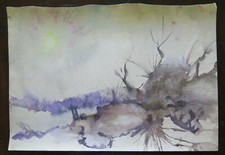 50x35 cm QUADRO ASTRATTO