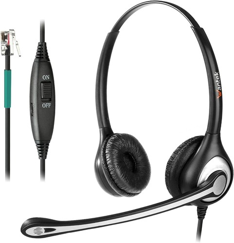 Cuffie telefoniche con - , cavo