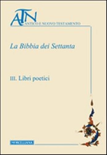 Bibbia dei settanta vol - bibbia,