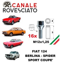 16 bulloni ruota Fiat 124