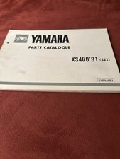 YAMAHA XS 400 Parts List (4A3)