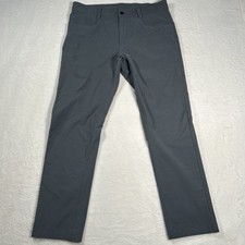 Pantalone Ten Thousand Uomo 36X30 Grigio Tattico Performance Tela Utility 5 Tasche