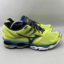 Scarpe da corsa Mizuno Wave Creation 14 uomo taglia 12 giallo fluo sneakers comode