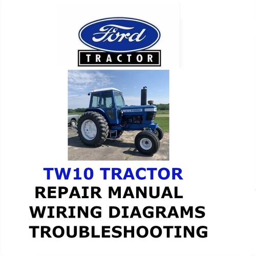 Ford tw10 trattore - ford, manuale