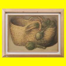 opera di fabio aguzzi, olio su tela del 1994, borsa che cade