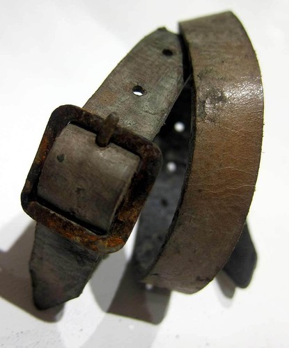 German helmet chin - strap, ww2