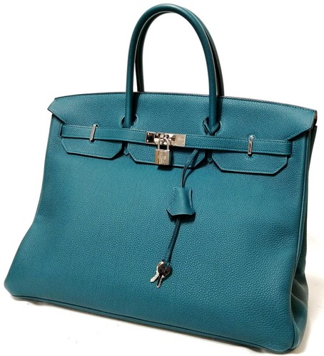 Borsa hermes birkin vert - birkin, 40