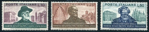 Italia 1951 giuseppe verdi - italia,