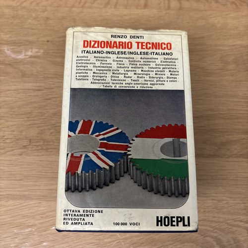 Dizionario tecnico - dizionario,