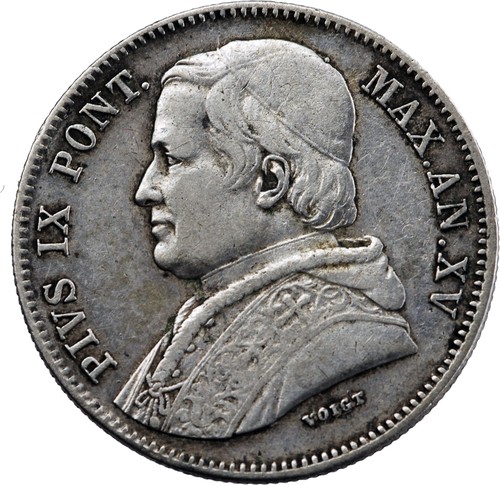 Italie pie baiocchi 1860 - italie, 20