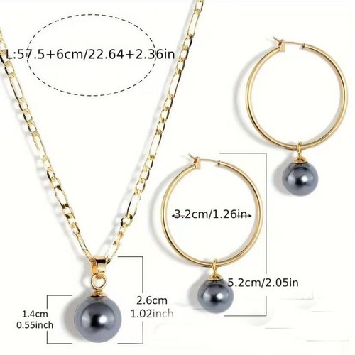 Set orecchini collana per - set,