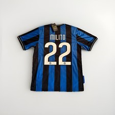 Maglia Calcio Milito #22 Inter