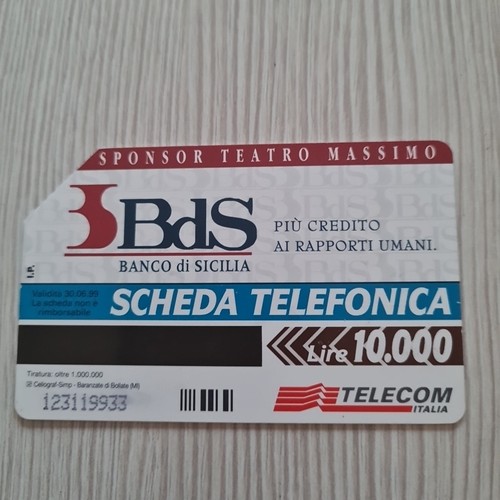Scheda telefonica bds - telefonica,