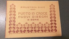 Biblioteca DMC, Punto Croce Nuovi disegni III serie. Schemi punto croce anni 20.