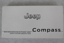 Jeep compass manuale uso - compass, e