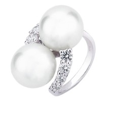 ANELLO CONTRARIE ORO BIANCO