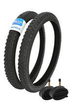 2 Copertoni MTB 26x2.10 + Camere Schrader | Set Pneumatici Bici Mountain Bike