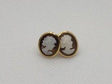 Orecchìni cameo cammeo inciso