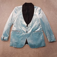 Giacca Zara 44 blu velluto